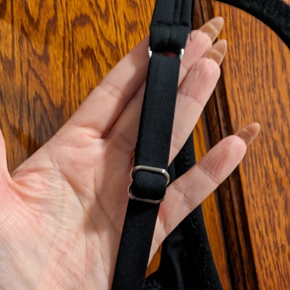 Cupshe x Iskra Underwire Tummy Control Black One Piece Swimsuit L - Picture 4 of 7